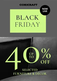 Coricraft specials catalogue – valid from 21/10/2026