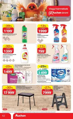 Auchan akciós újság Szolnok - amely érvényes a következő dátumtól: 2026.10.01. | Oldal: 42 | Termékek: Jar, Keter, Ablaktisztító, Szavó