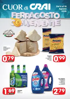 Anteprima del volantino CRAI volantino Cuor di Crai Biancavilla valido a partire dal 06/08/2026