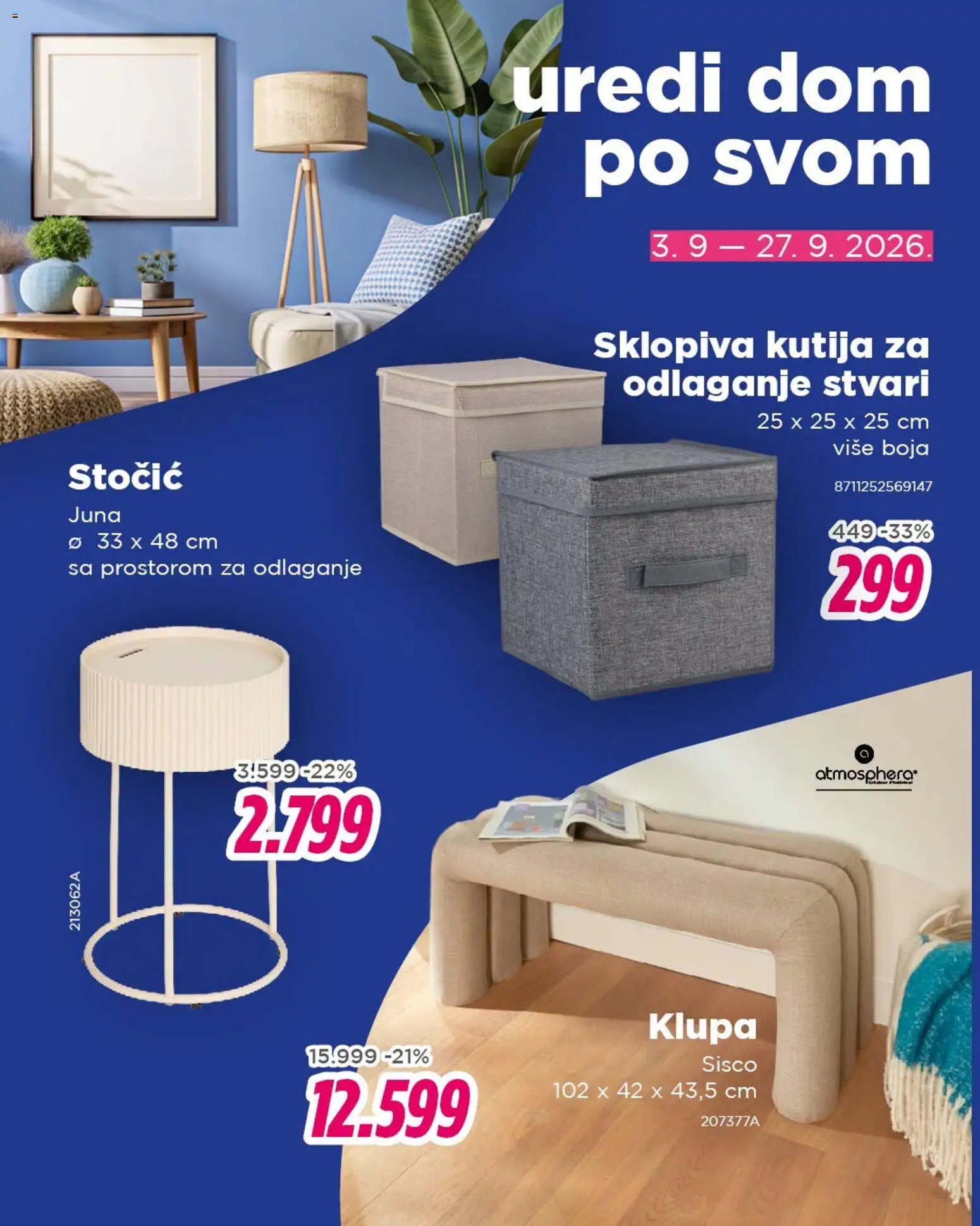 Okov katalog - važi od 03.09.2026 | Strana: 12 | Proizvode: Kutija, Klupa