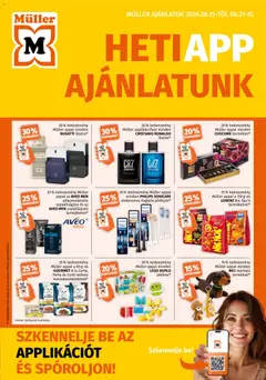 Müller akciós újság - amely érvényes a következő dátumtól: 15.06.2026