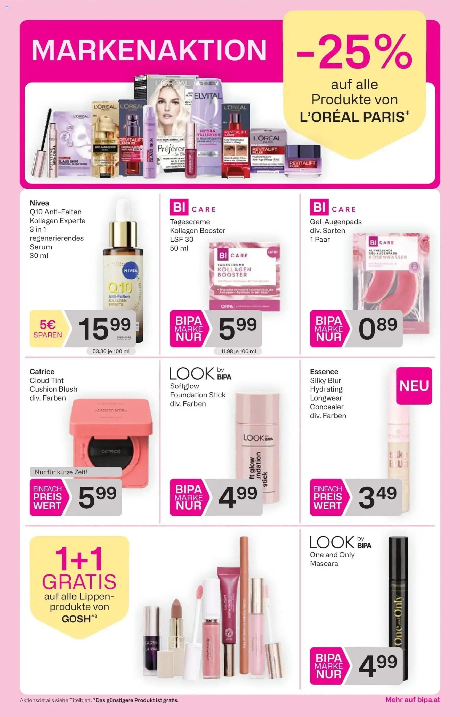 Bipa Linz, Wien, Güssing gültig ab 30.04.2026 | Seite: 6 | Produkte: Concealer