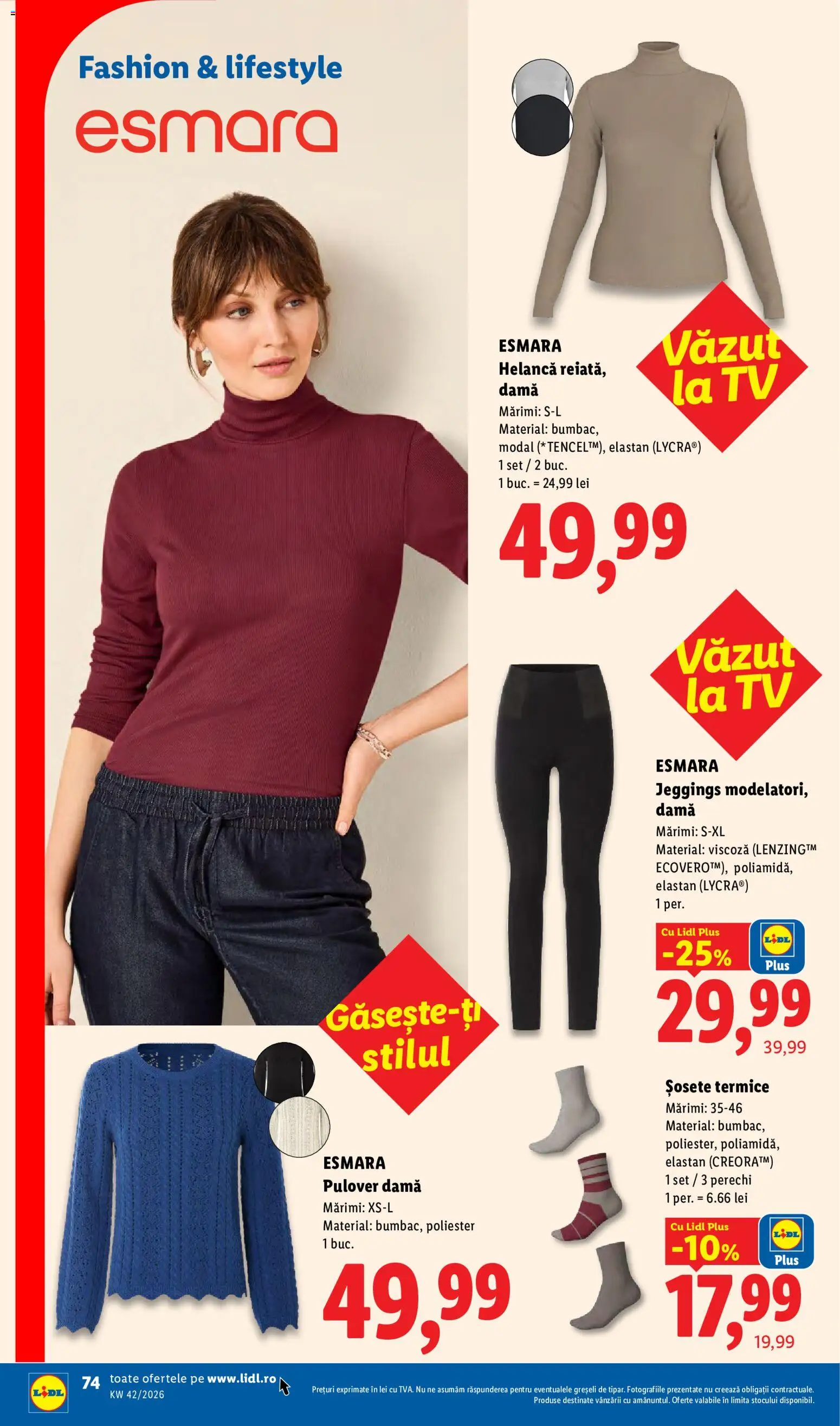 Noul catalog Lidl – valabil de la 12.10.2026 | Pagină: 74