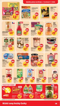Náhled letáku FAZOLE PENNY, různé druhy 400-420 g; 240 g od 01.07.2026 | Strana: 18