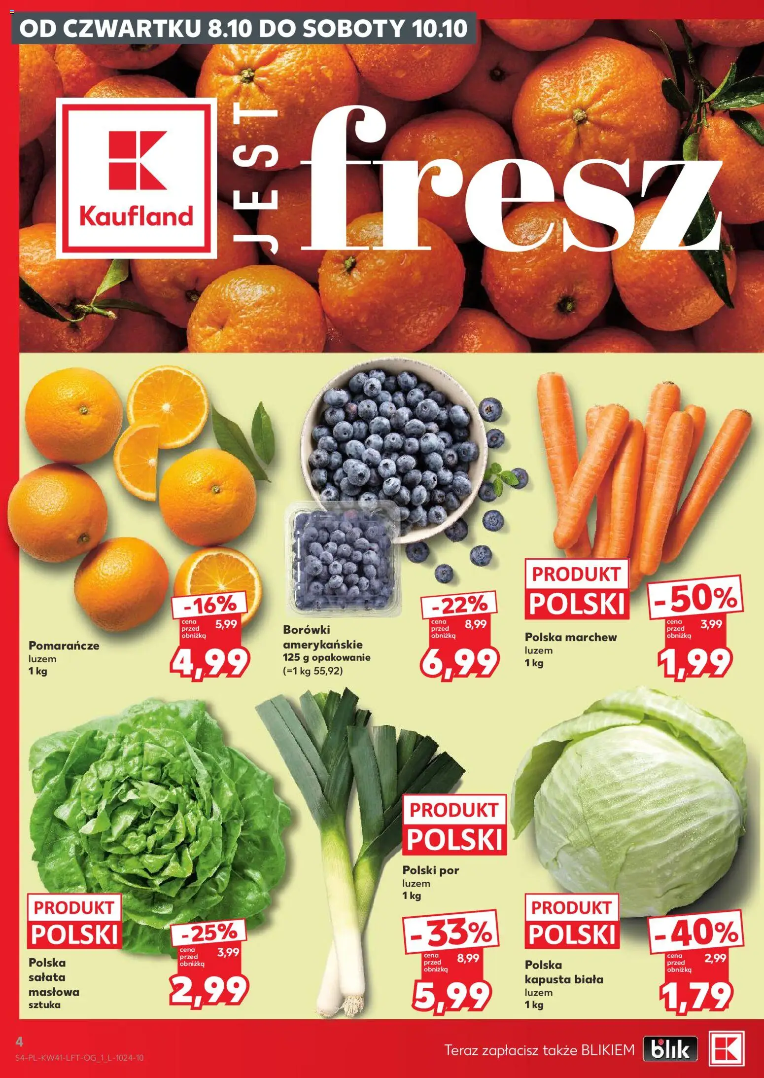 Kaufland gazetka od 08.10.2026 | Strona: 4