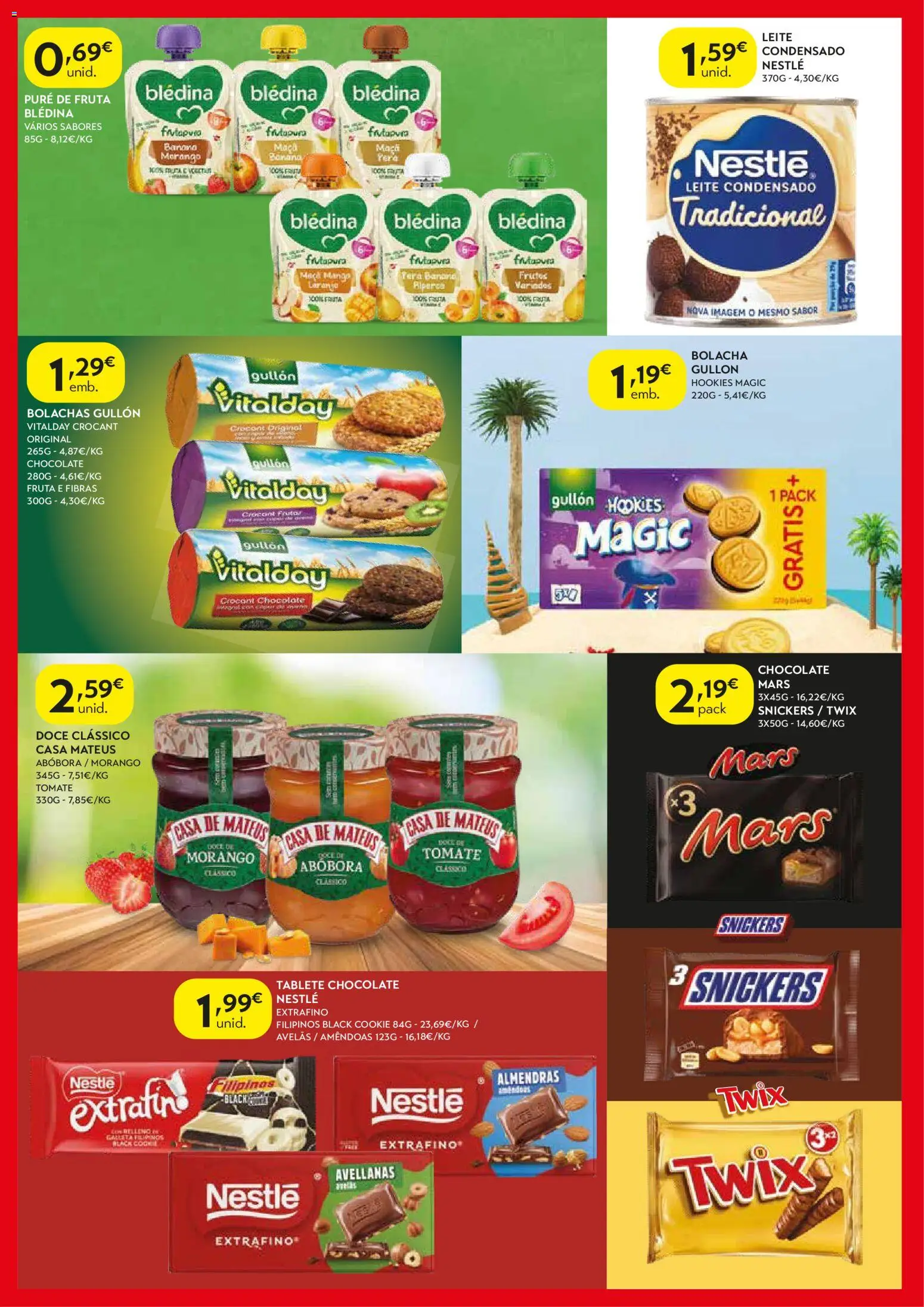 Spar - folheto │ válido de 04/08/2026 | Página: 6 | Produtos: Amêndoas, Avelãs, Bolachas, Leite