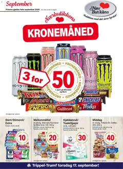 Forhåndsvisning av Nærbutikken kundeavis gyldig fra 01/09/2026