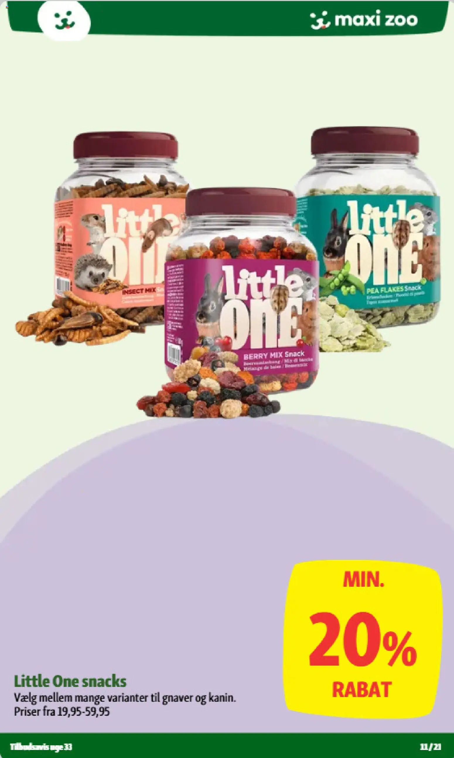 Maxi Zoo tilbudsavis – gyldig fra 10/08/2026 | Side: 11 | Produkter: Snacks