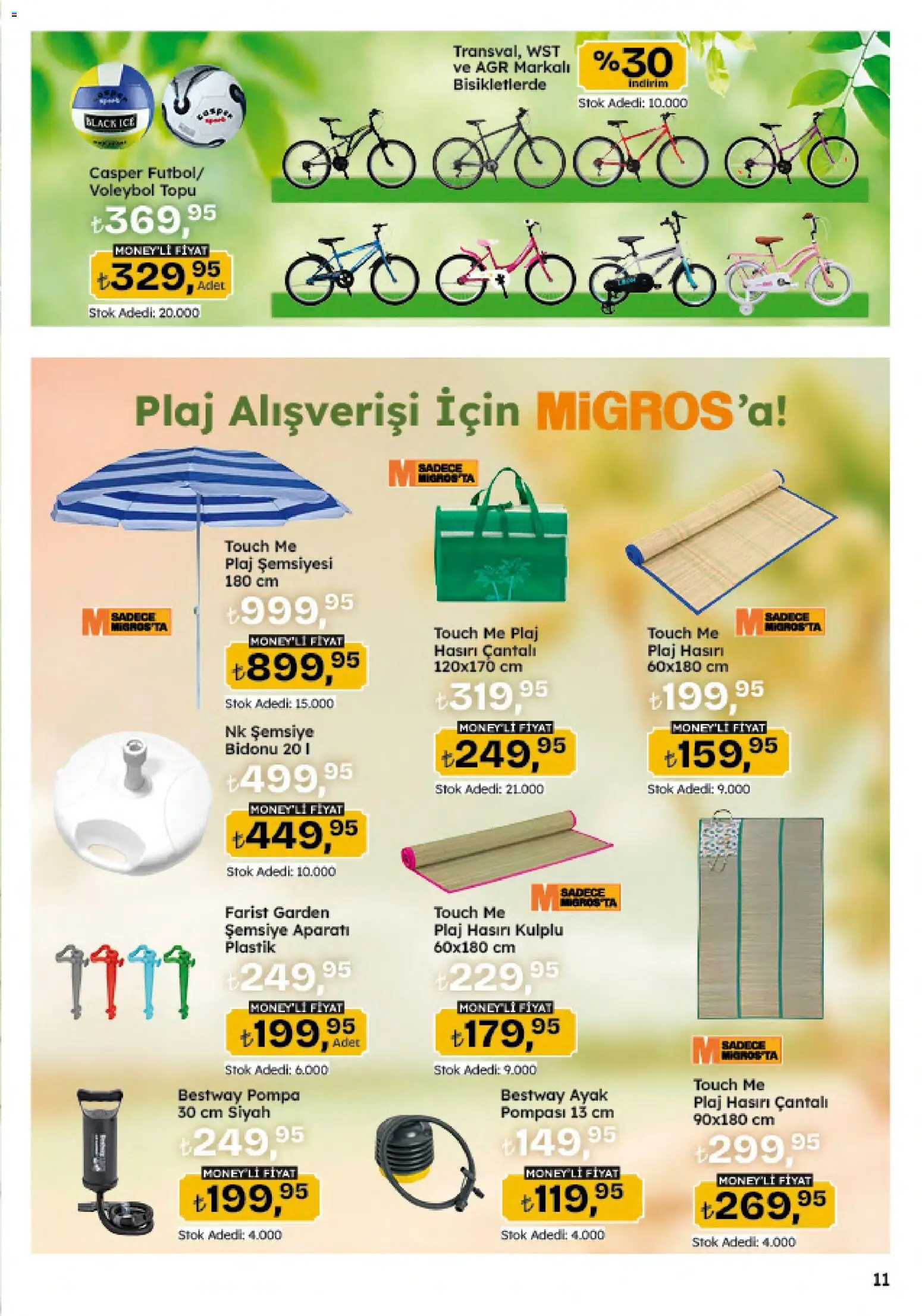 Migros Katalog - 5M Migroskop Dijital - 04.06.2026 tarihinden itibaren geçerlidir | Sayfa: 134 | Ürünler: Şemsiye