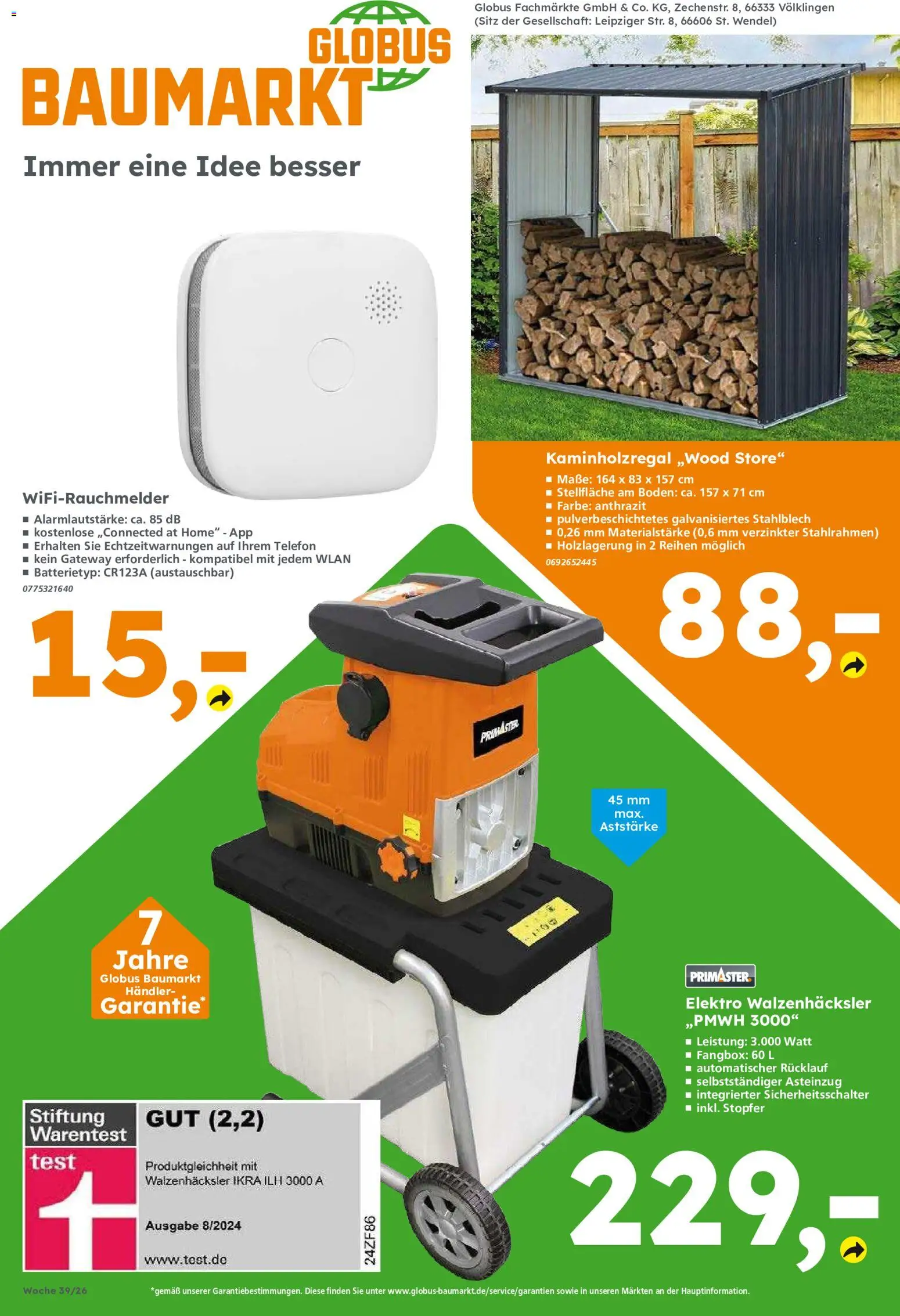Globus Baumarkt Prospekt Dietzenbach – gültig ab 20.09.2026 | Seite: 14 | Produkte: Telefon