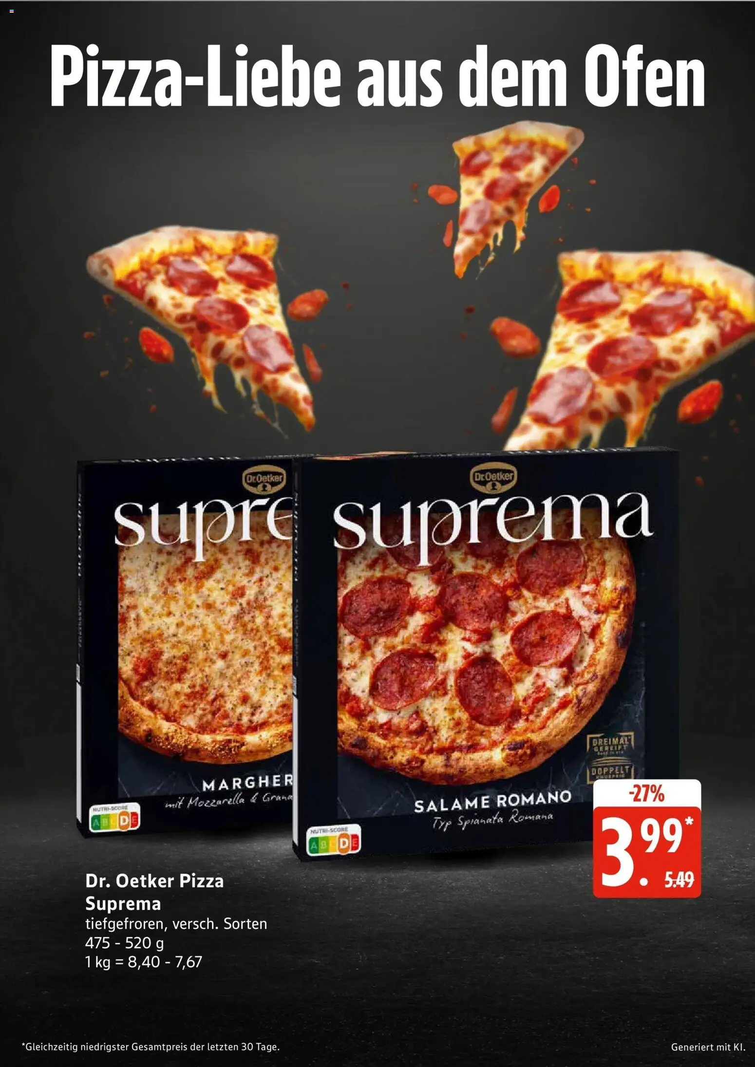 Marktkauf Prospekt Mölln (ab 07.09.2026) » Angebote online | Seite: 23 | Produkte: Ofen, Mozzarella, Pizza