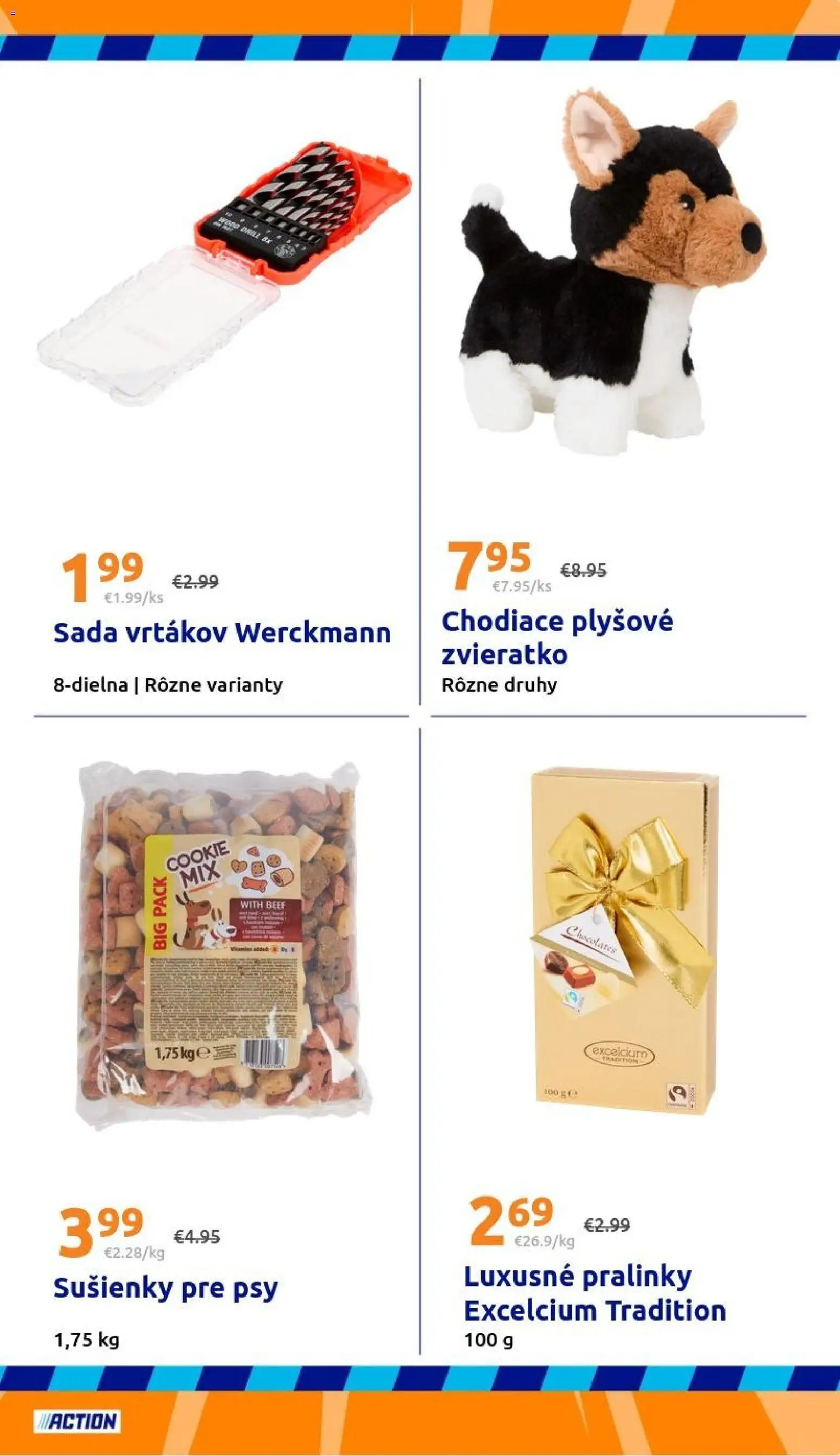 Nové Action akcie – leták je platný od 23.09.2026 | Strana: 23 | Produkty: Sušienky