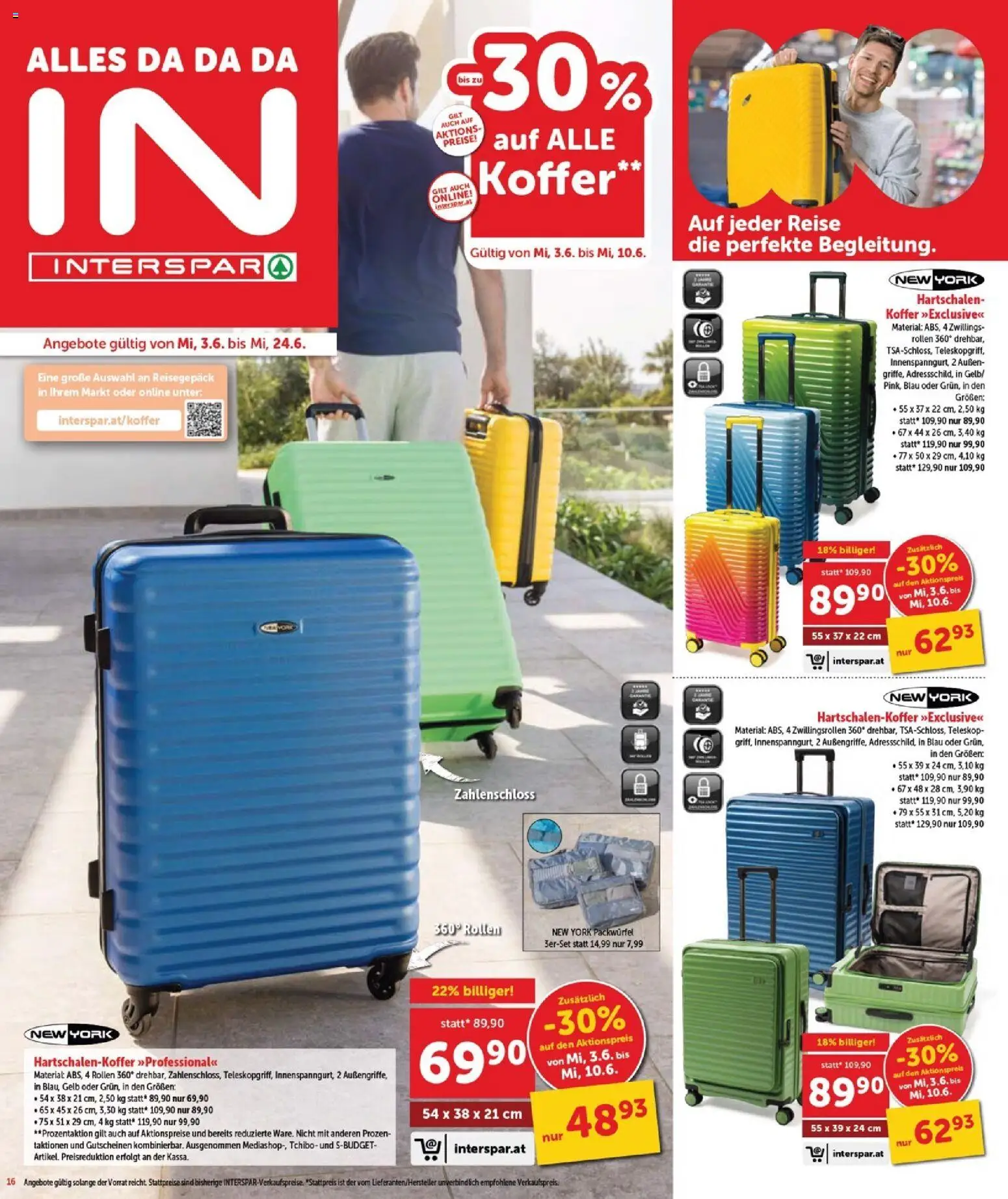 Interspar - Burgenland gültig ab 03.06.2026 | Seite: 16 | Produkte: Koffer