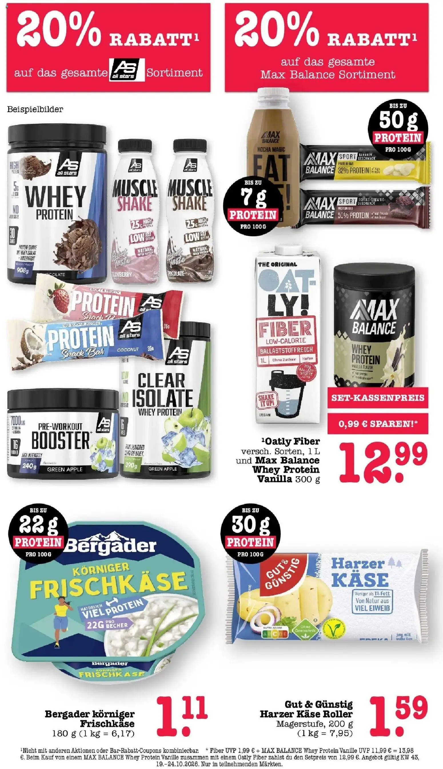 Edeka Prospekt Frankfurt Am Main (ab 19.10.2026) » Angebote Online | Seite: 4 | Produkte: Bananen, Vanille, Oatly, Frischkase