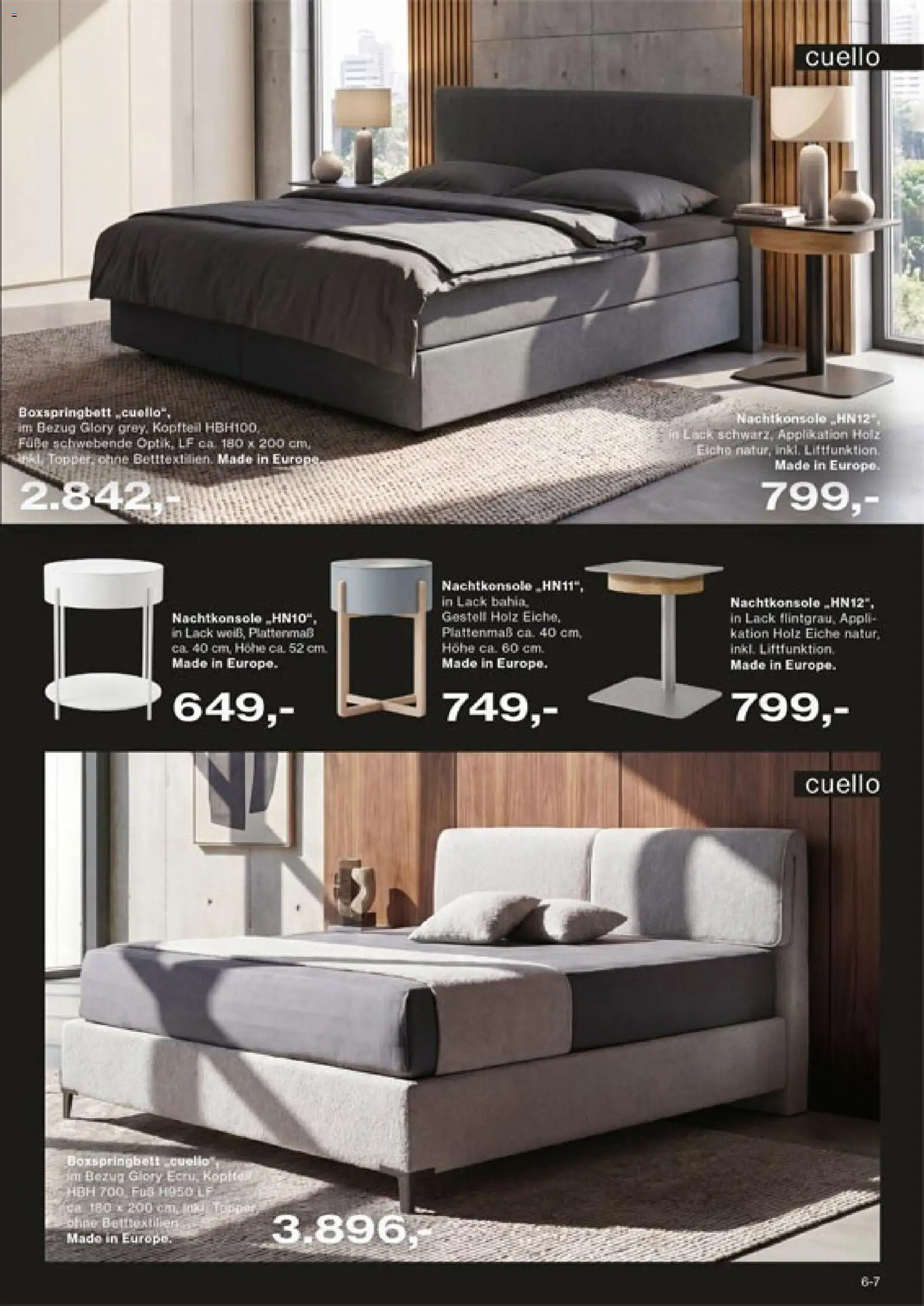 Porta! Hülsta Spezial – gültig ab 27.10.2026 | Seite: 7 | Produkte: Boxspringbett