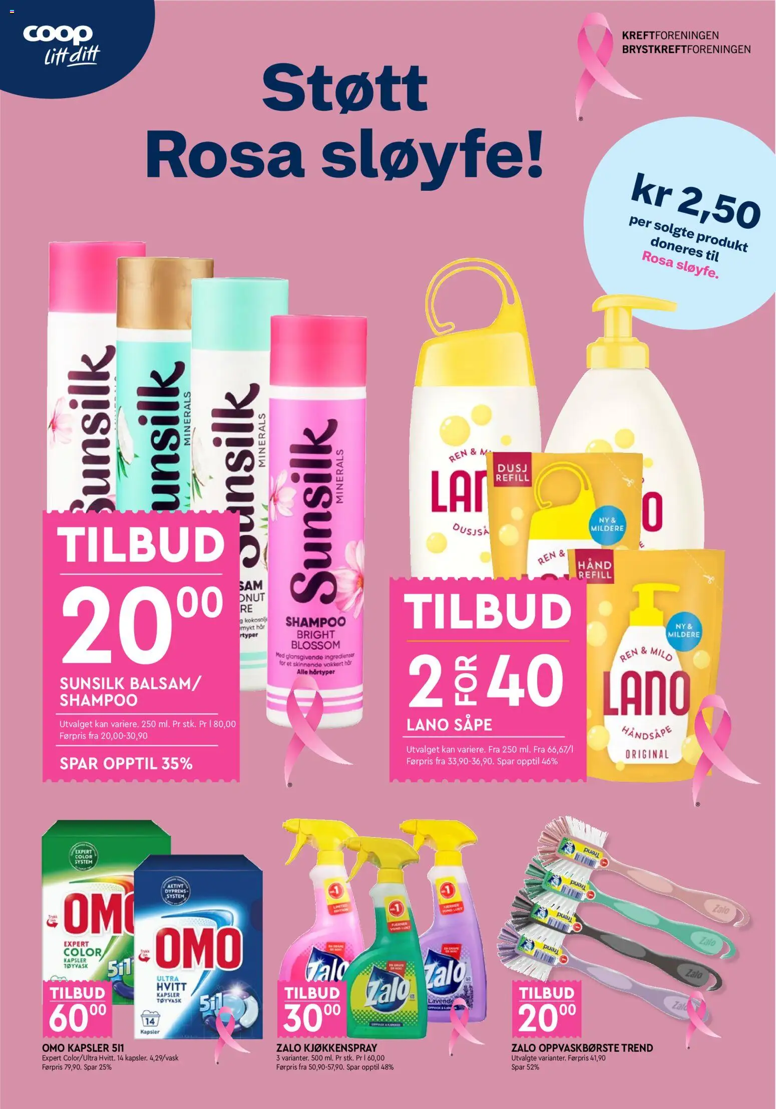 {H1} | Side: 10 | Produkter: Såpe, Zalo, Kjøkkenspray, Ingredienser