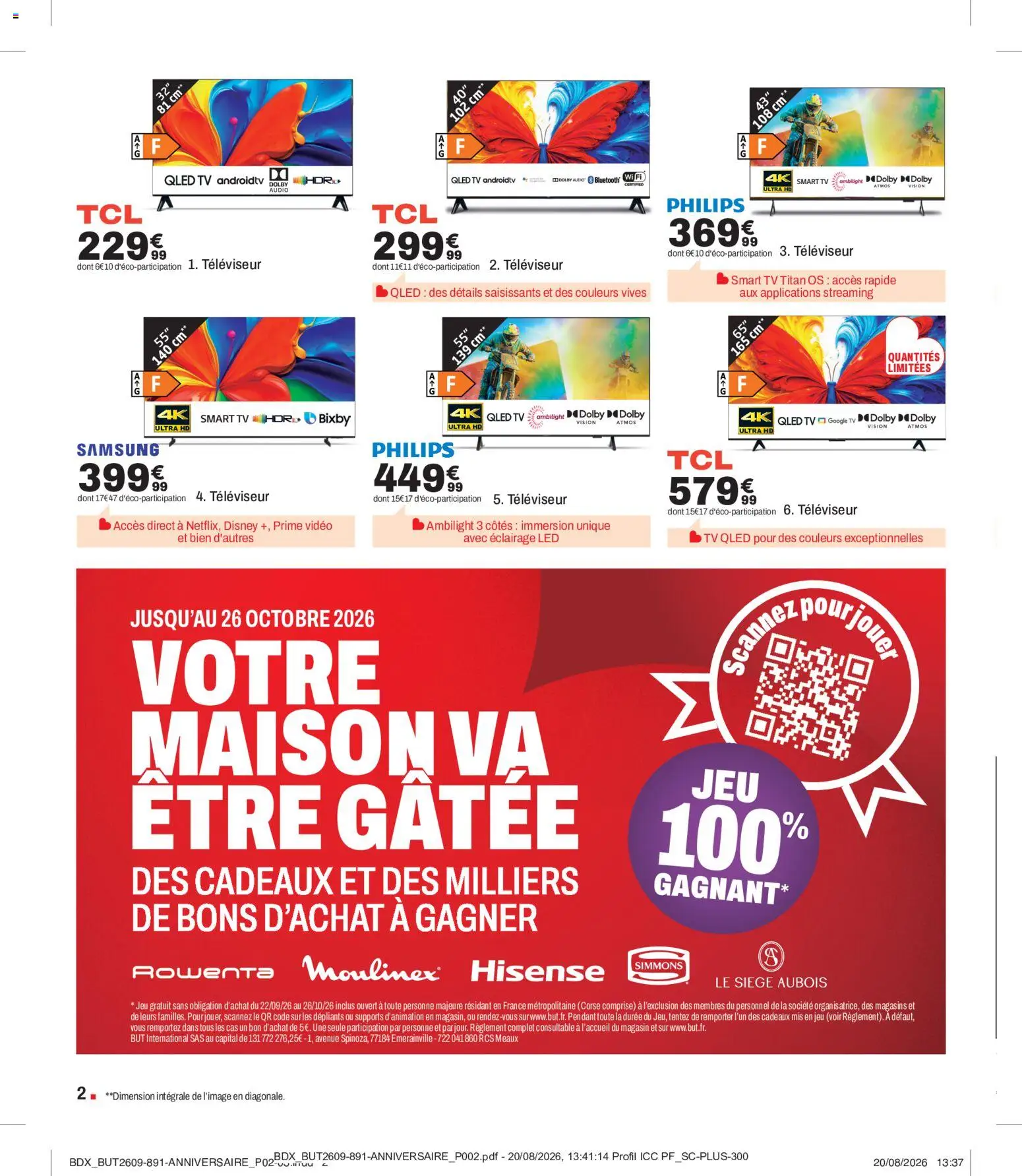 {H1} | Page: 2 | Produits: Vidéo, Rowenta, Televiseur, Éclairage