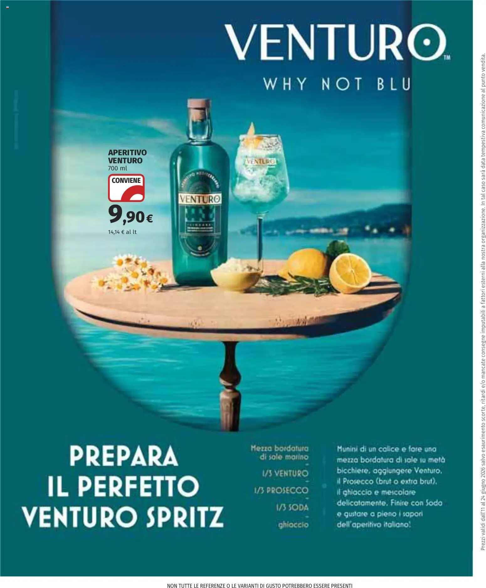 Volantino COOP del 11.06.2026 | Pagina: 34 | Prodotti: Calice, Prosecco, Sale, Data