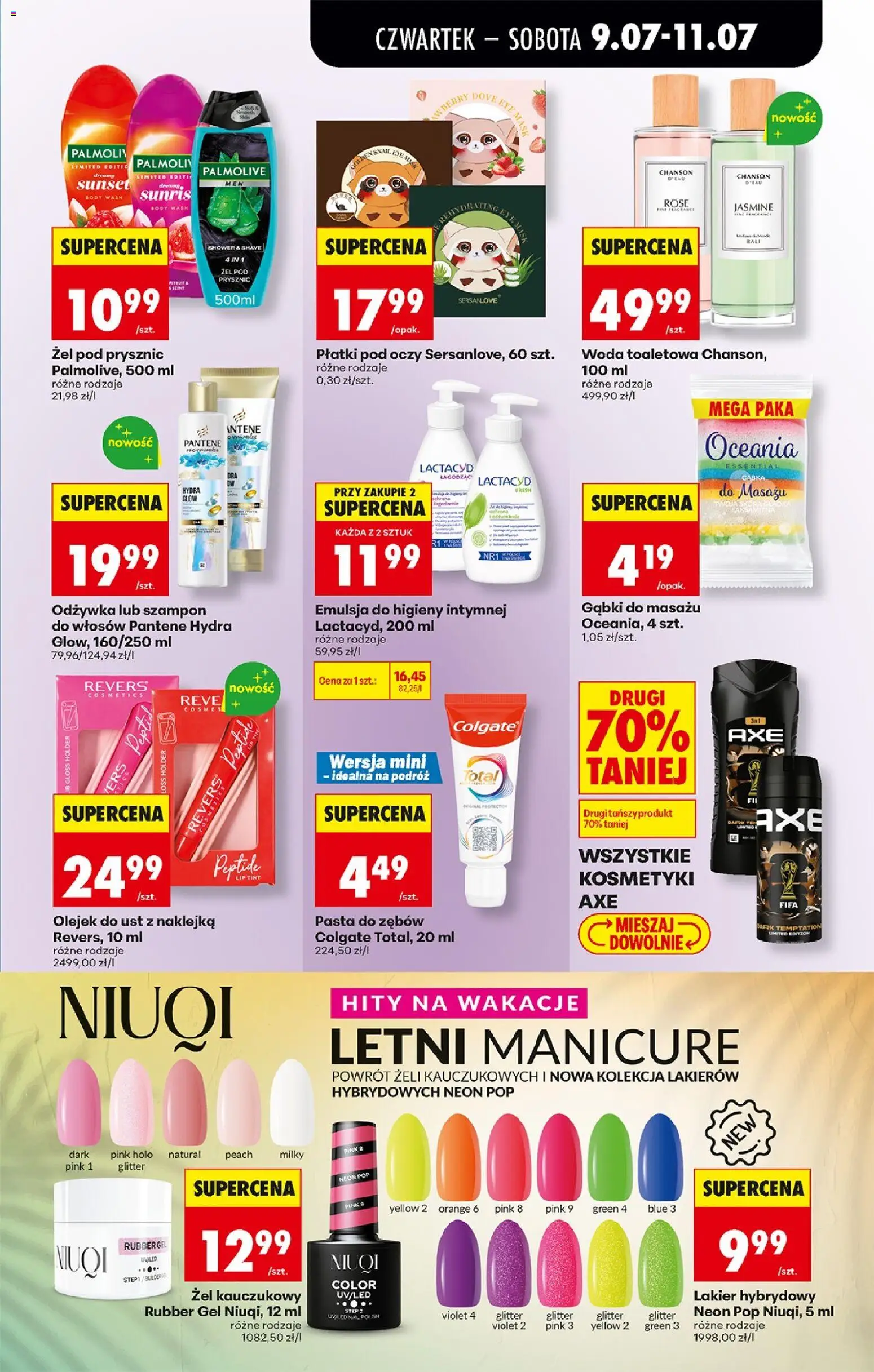 Biedronka Polsko leták - Codziennie niskie ceny od 09.07.2026 | Strana: 71 | Produkty: Zelí, Lactacyd, Body