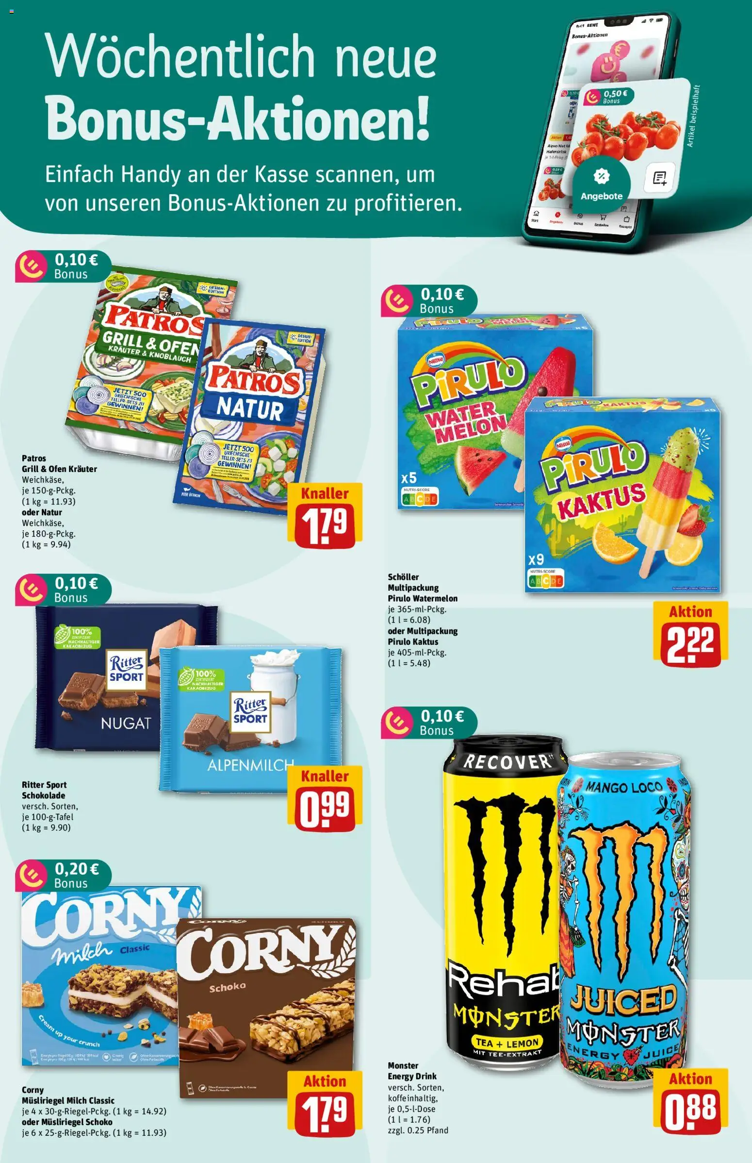 Rewe ihr Kaufpark Prospekt 	 – gültig ab 18.05.2026 | Seite: 2 | Produkte: Energy, Ritter sport, Patros, Knoblauch