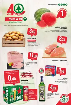 Vista previa Spar folleto válido desde el 26/06/2026