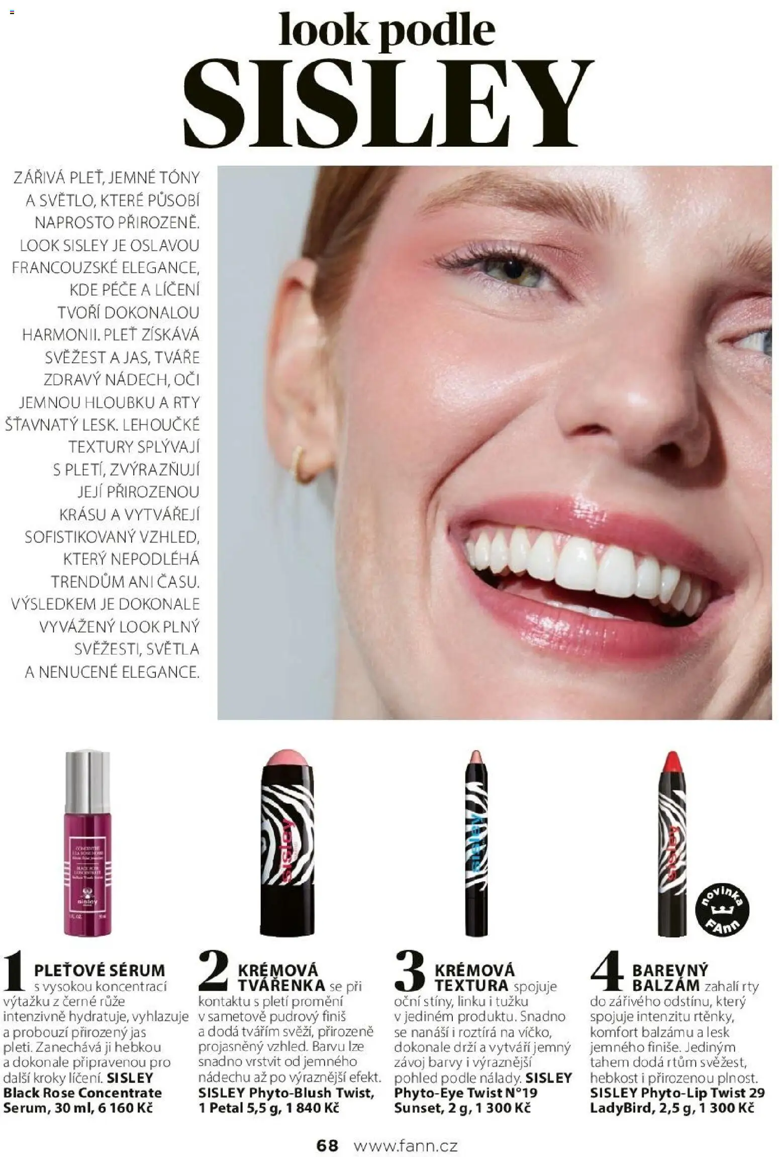 FAnn parfumerie katalog Podzim 2026 od 01.09.2026 | Strana: 68 | Produkty: Sérum, Barvy, Tvářenka