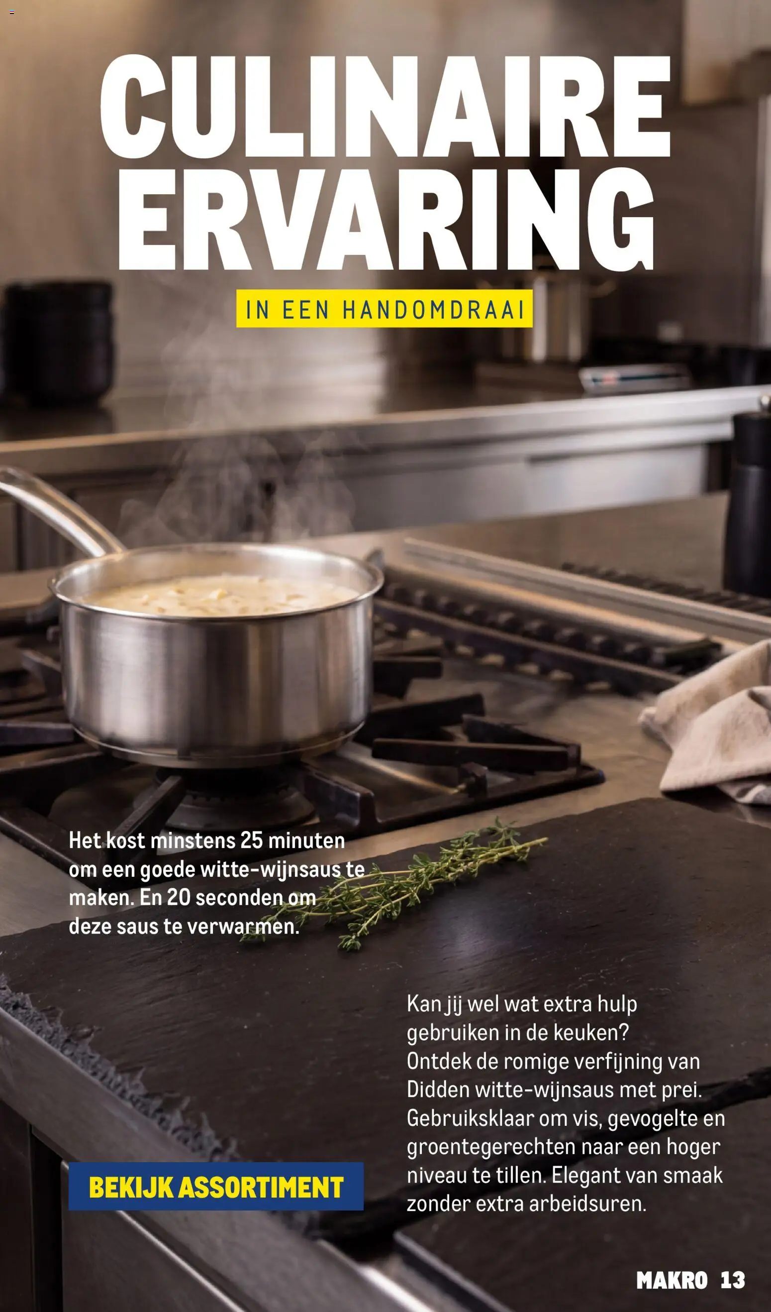 {H1} | Pagina: 13 | Producten: Kan, Gevogelte, Saus
