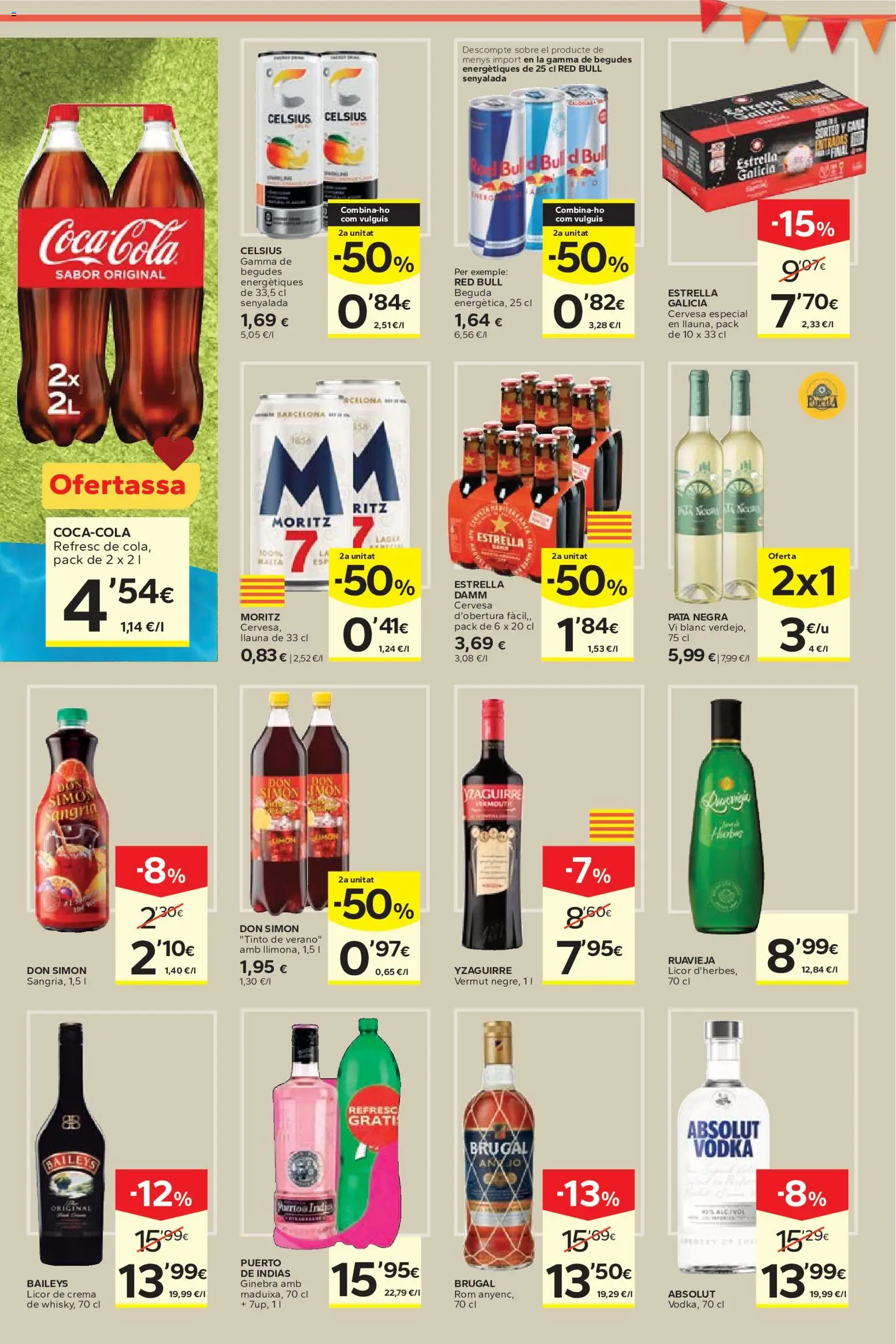 Caprabo folleto │ válido desde el 11.06.2026 | Página: 9 | Productos: Licor, Ginebra, Crema, Vodka