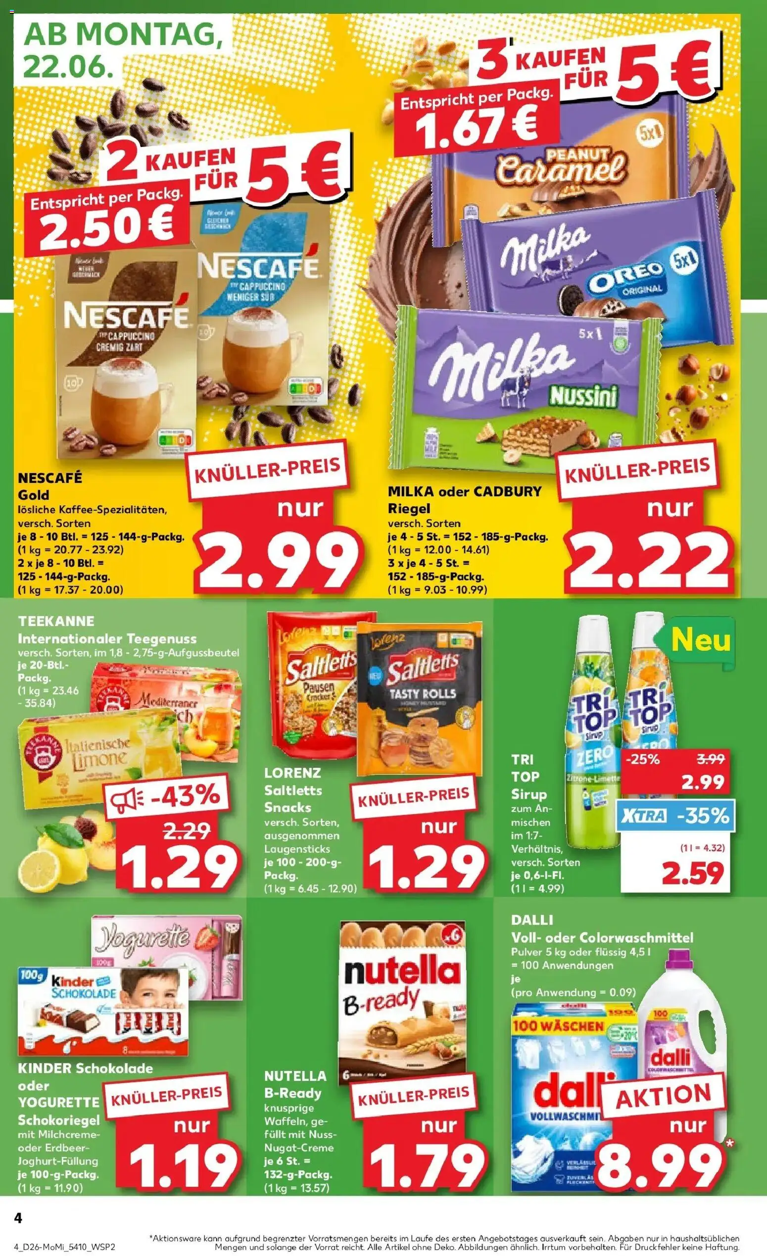 Kaufland Prospekt Waldkraiburg – gültig ab 22.06.2026 | Seite: 4
