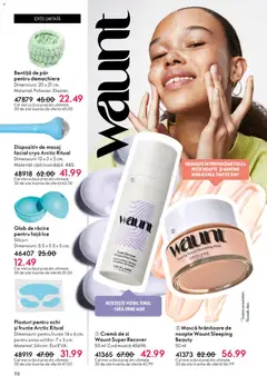 Ofertele Oriflame valabile de la 15.04.2026 | Pagină: 98 | Produse: Plasturi, Bentiță de păr, Cremă de zi, Pește