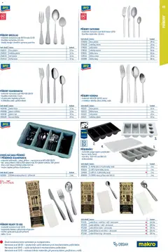 Náhled letáku Makro leták - Gastro vybavení a zařízení od 01.02.2026 | Strana: 49 | Produkty: Příbor, Káva, Lžíce, Nože