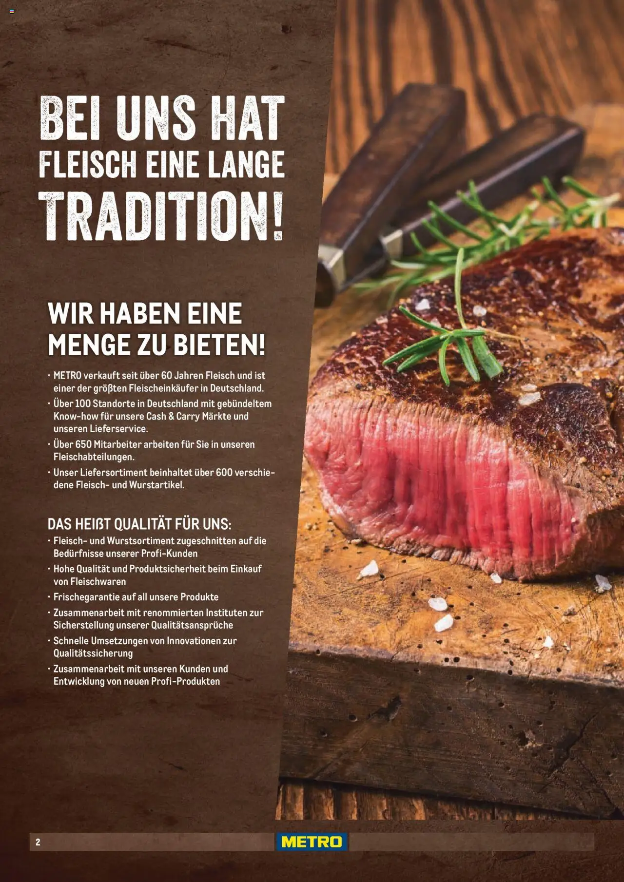Metro  Fleischsortiment – gültig ab 01.05.2025 | Seite: 2 | Produkte: Fleisch