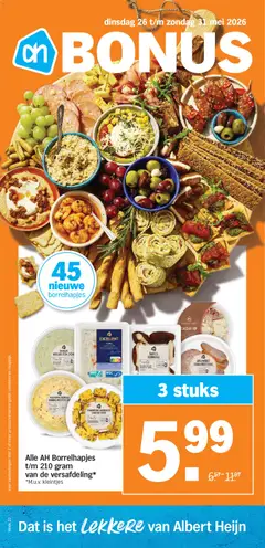 Albert Heijn folder week 22 - Voorbeeld van een folder van Albert Heijn, geldig van 26.05.2026