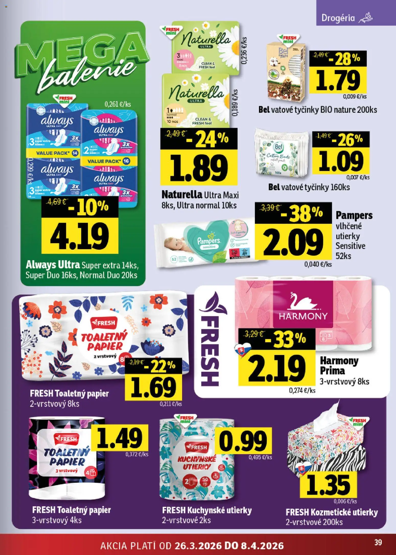 Fresh východné Slovensko od 26.03.2026 → Potraviny online
