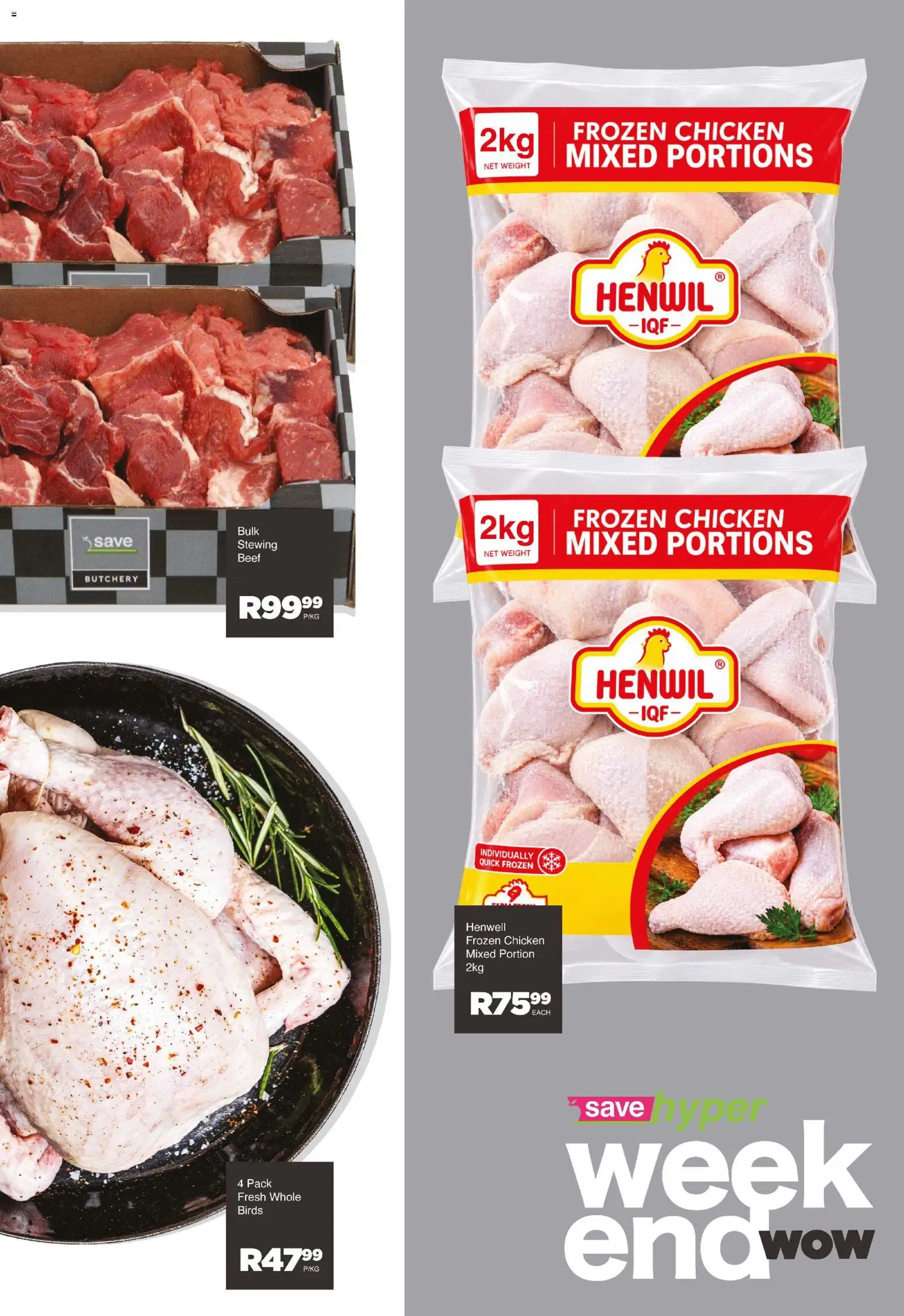 New Save catalogue – valid from 09/10/2026 | Page: 10 | Products: Frozen chicken, Chicken, Beef
