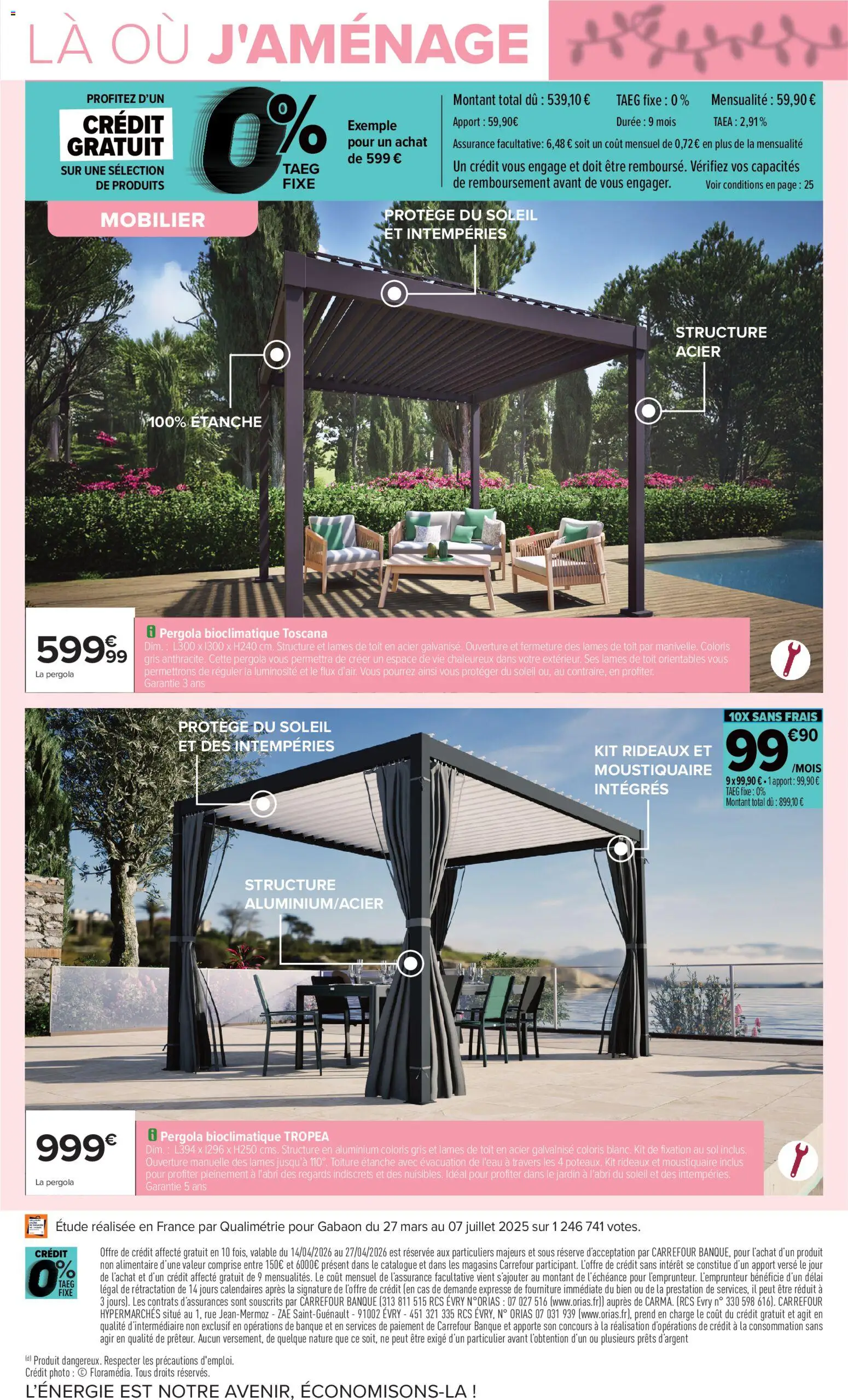 {H1} | Page: 25 | Produits: Moustiquaire, Pergola