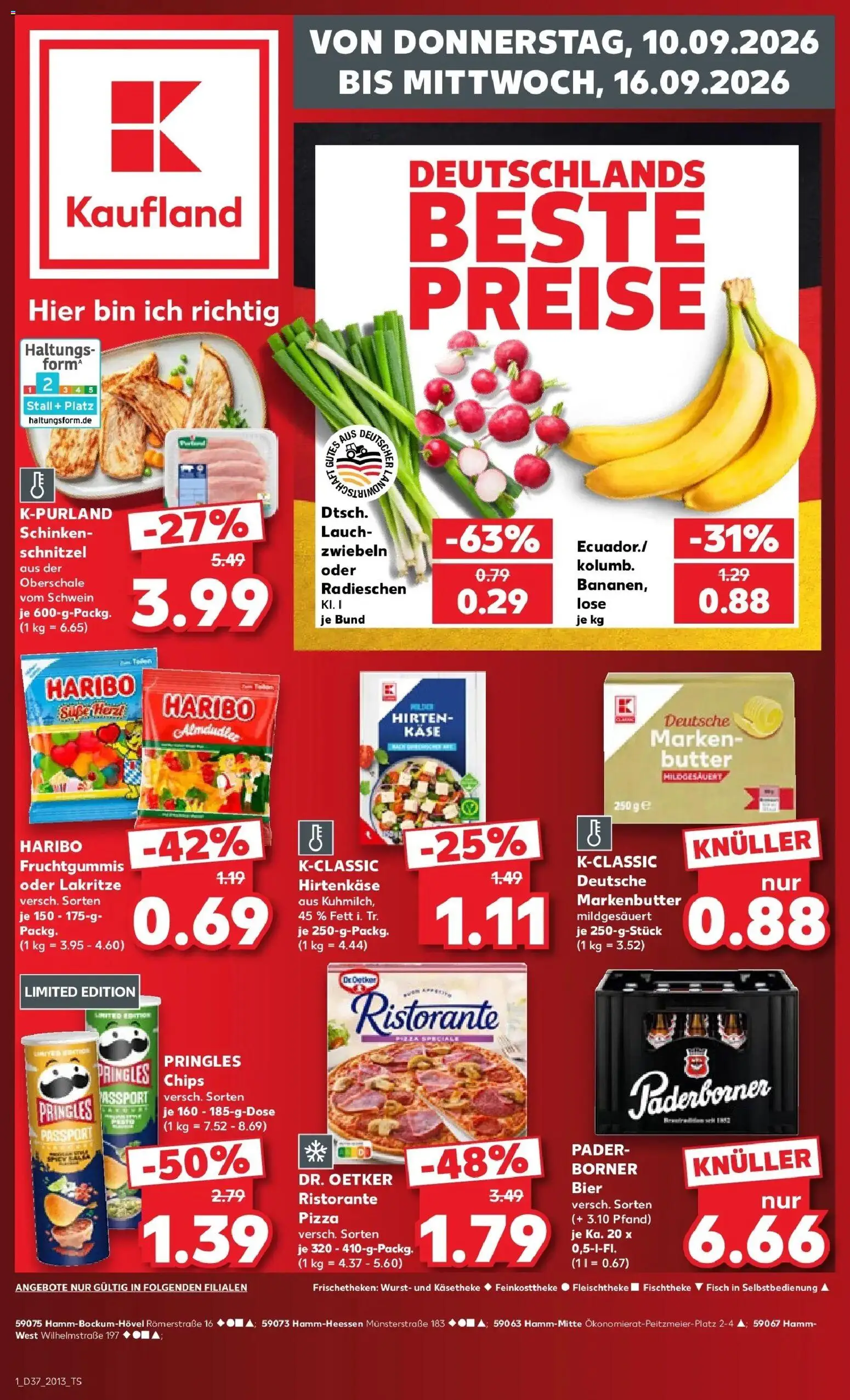 Prospekt Kaufland ab 07.09.2026 » Angebote Online zum Blättern | Seite: 10 | Produkte: Ristorante, Käse, Zwiebeln, Lauch