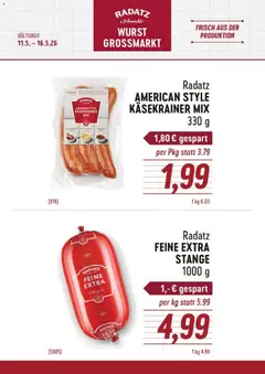 Radatz Flugblatt ab 11.05.2026 gültig
