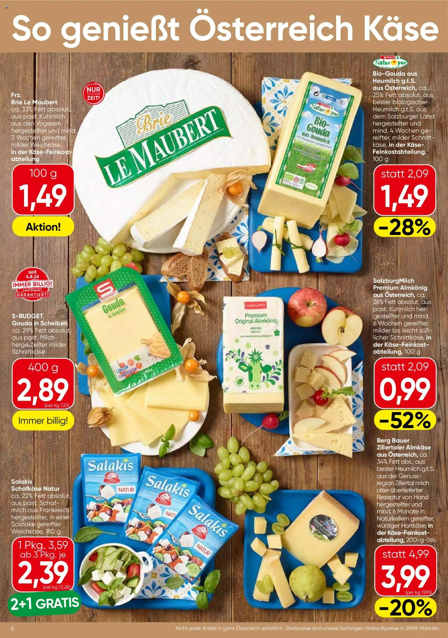 Spar - Flugblatt gültig ab 27.08.2026 | Seite: 6