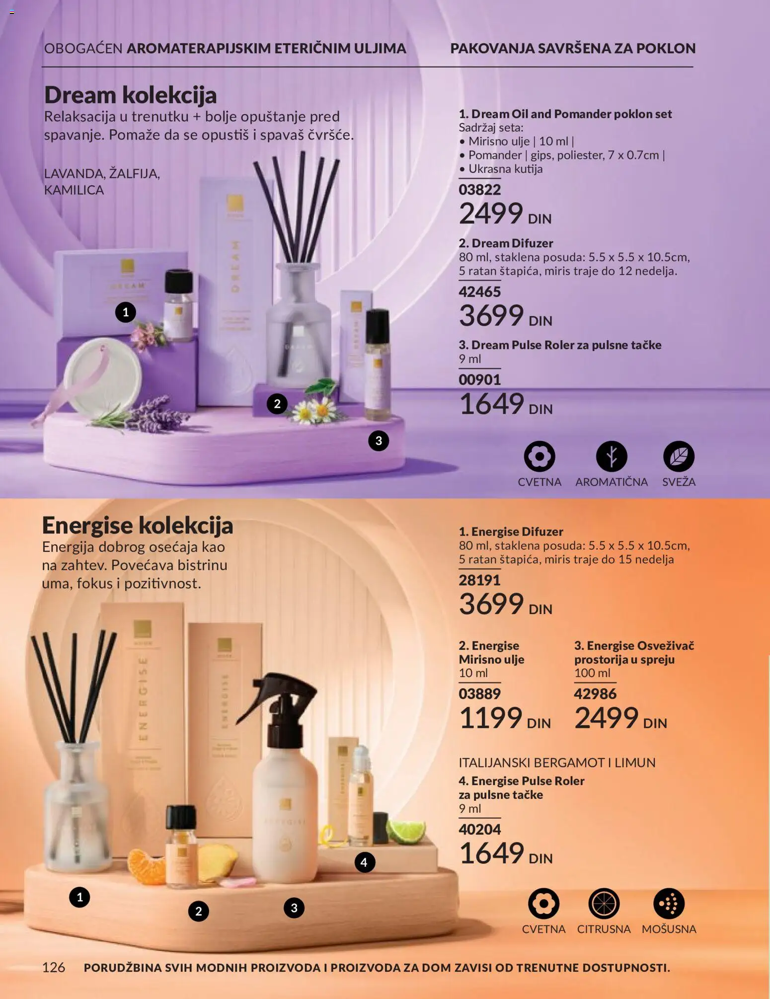 AVON katalog - važi od 01.06.2026 | Strana: 126 | Proizvode: Miris, Kutija, Ulje, Limun