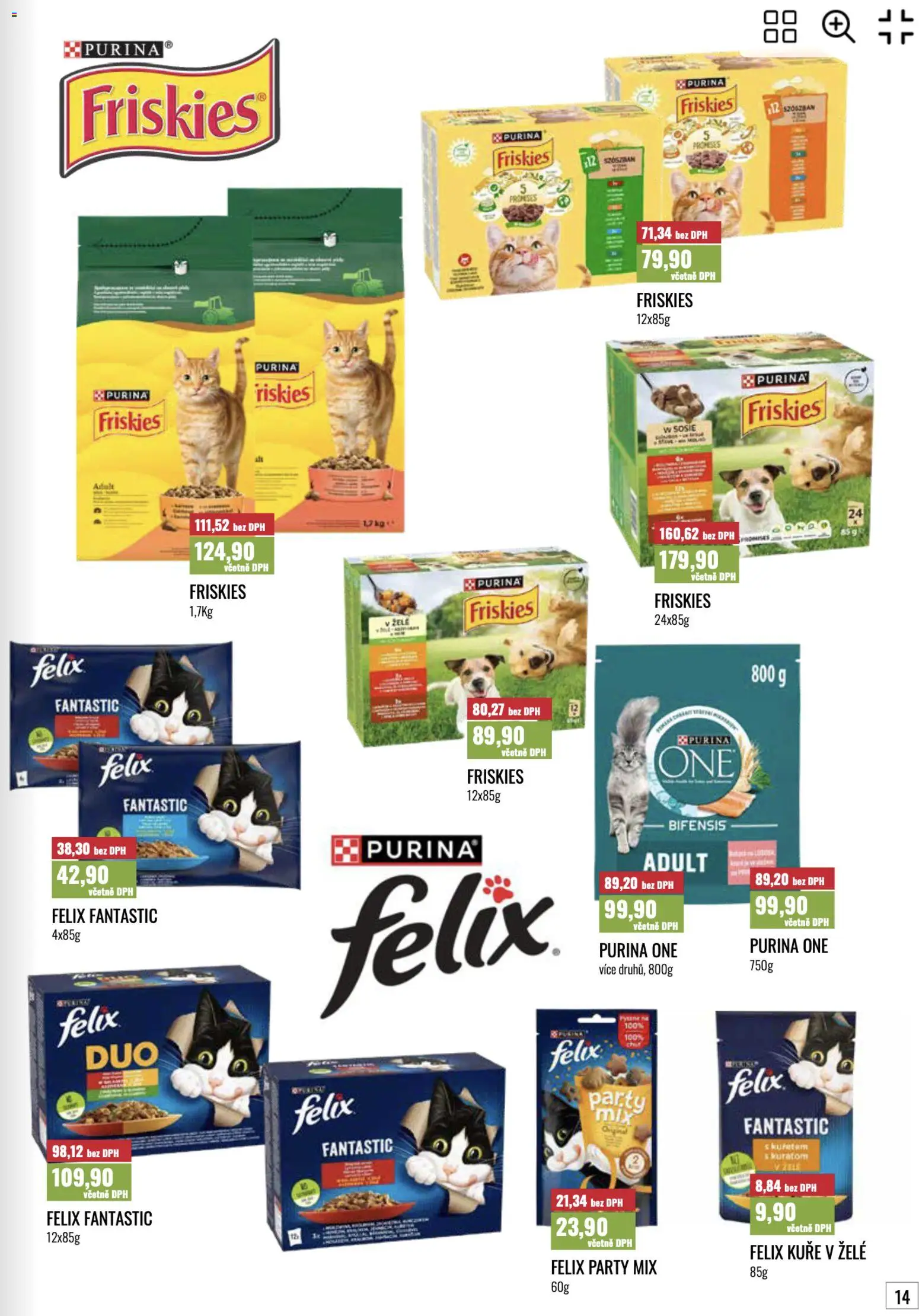 Ratio leták od 01.10.2026 | Strana: 15 | Produkty: Felix, Felix fantastic, Purina one, Party mix