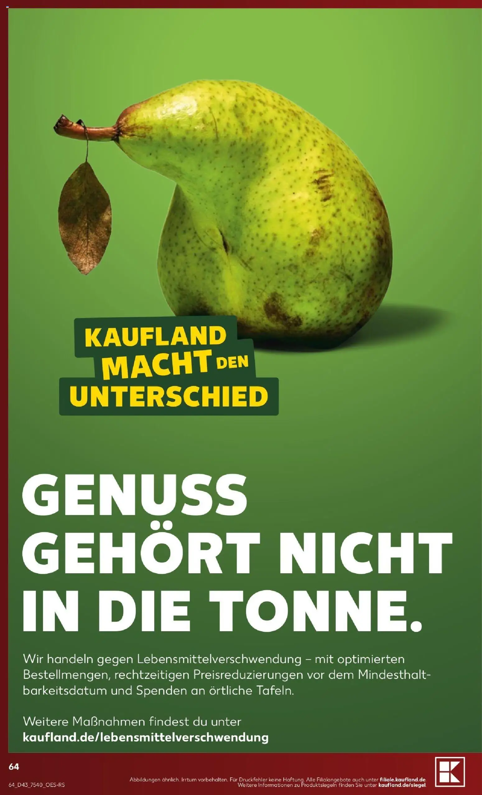 Kaufland Prospekt Berlin – gültig ab 19.10.2026 | Seite: 64