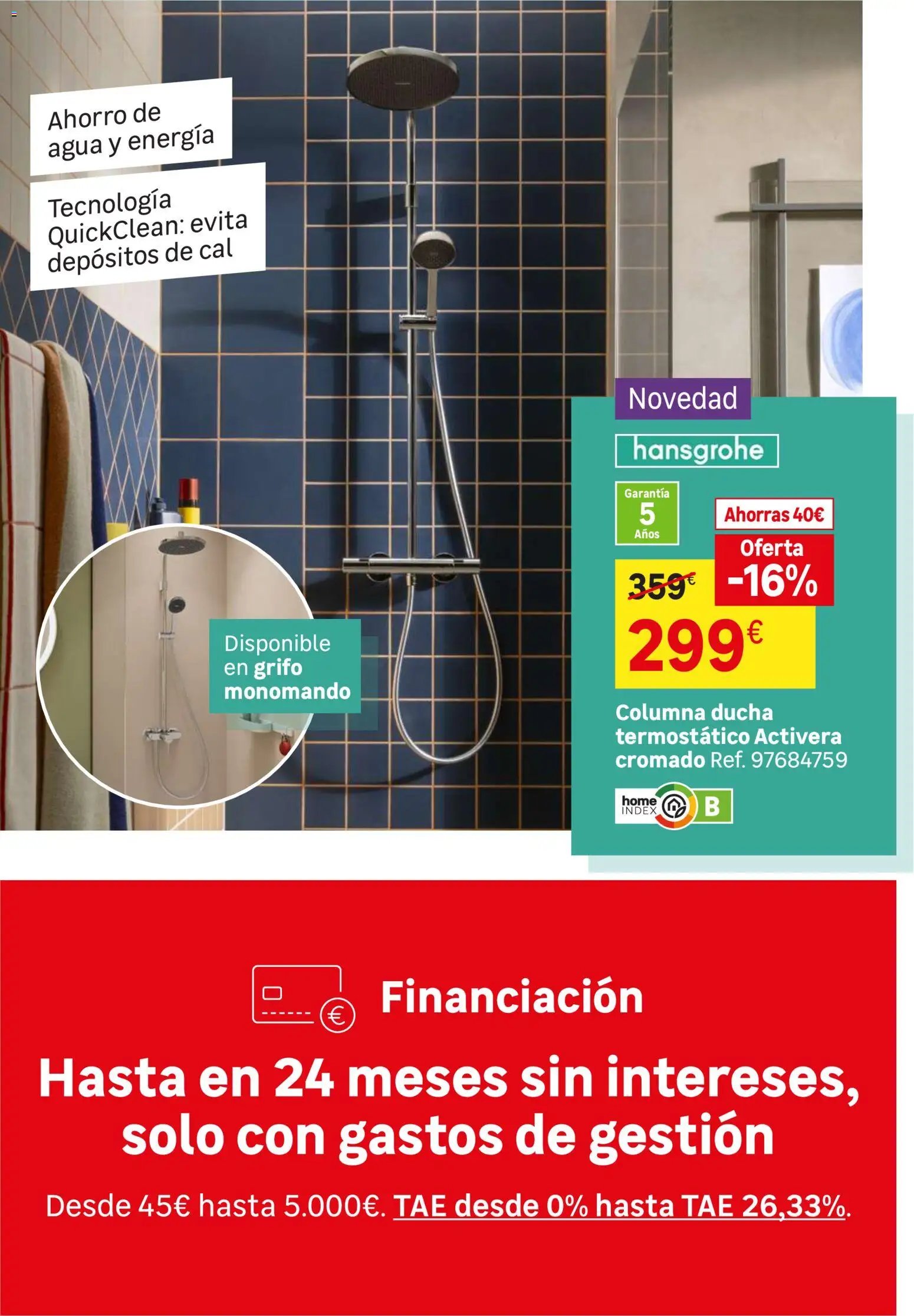 Leroy Merlin catálogo │ válido desde el 24.03.2026 | Página: 44 | Productos: Ducha