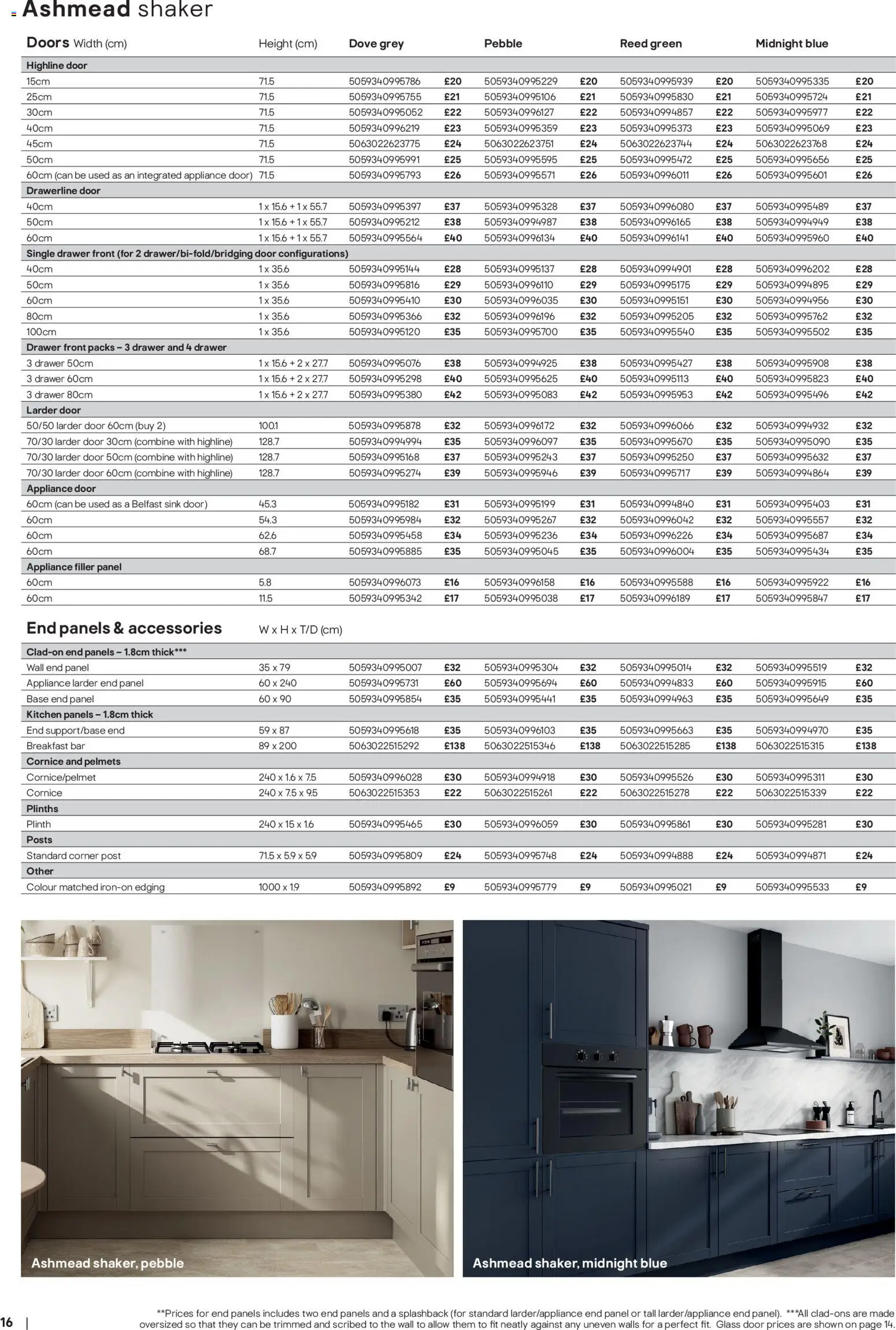 {H1} | Page: 16 | Products: Door, Kitchen, Doors