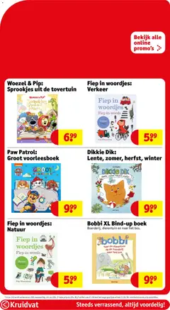 Kruidvat folder week 27 - Voorbeeld van een folder van Kruidvat, geldig van 30/06/2026 | Pagina: 14 | Producten: Boek, Boerderij, Kan