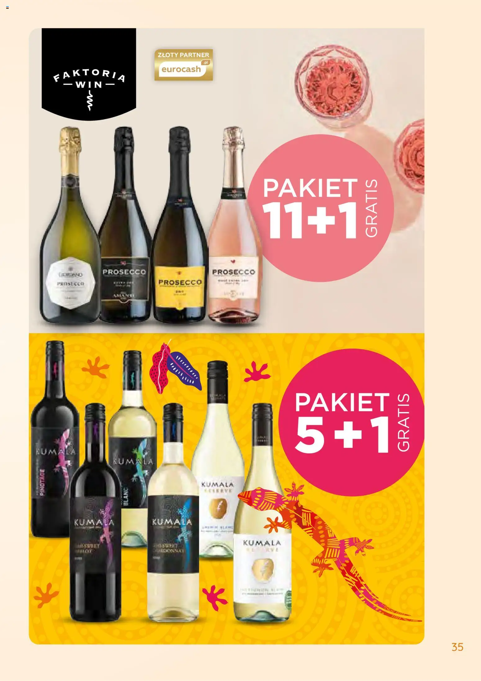 Eurocash gazetka - Południowy Wschód od 27.07.2026 | Strona: 35 | Produkty: Prosecco