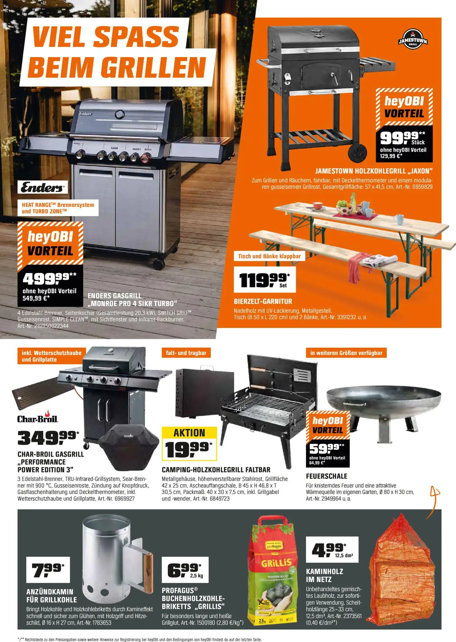 Obi Prospekt 	 – gültig ab 01.05.2026 | Seite: 6 | Produkte: Grill, Tisch