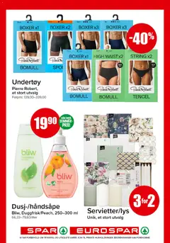 Forhåndsvisning av BOXER x1, Pierre Robert BOMULL gyldig fra 22/06/2026 | Side: 12 | Produkter: Undertøy, Fersken, Briefs, Mouth wash
