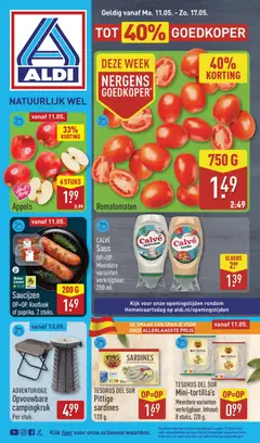 Aldi folder week 20 - Voorbeeld van een folder van Aldi, geldig van 11.05.2026