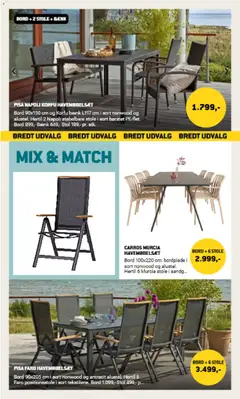 XL-BYG - Tilbudsavis gyldig fra 01.05.2026 | Side: 12 | Produkter: Bord, Stol, Bænk